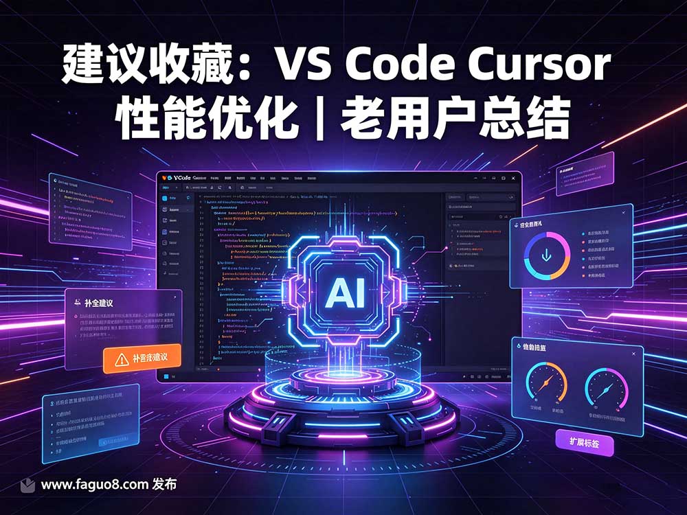 建议收藏：VS Code Cursor 性能优化 | 老用户总结